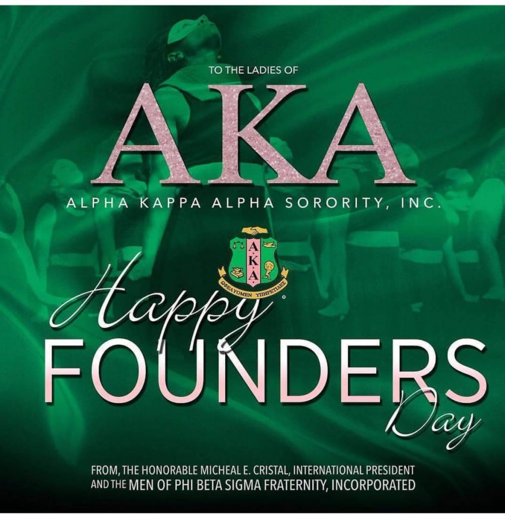 Aka Founders Day 2025 Banners Ronald Johnson