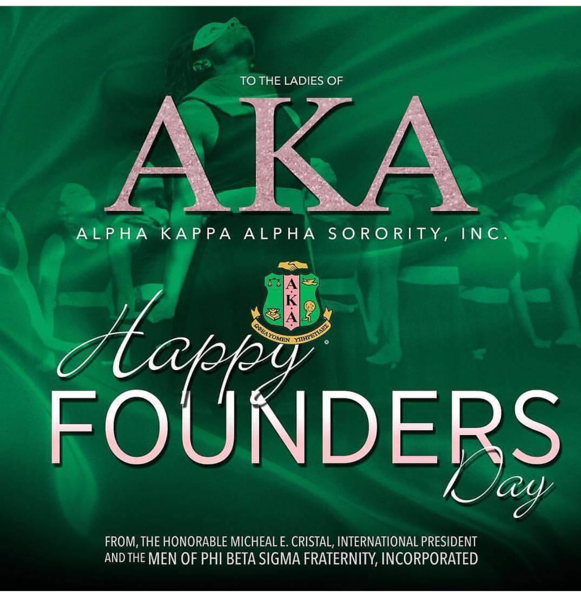Happy Founders Day Alpha Kappa Alpha Sorority, Inc.